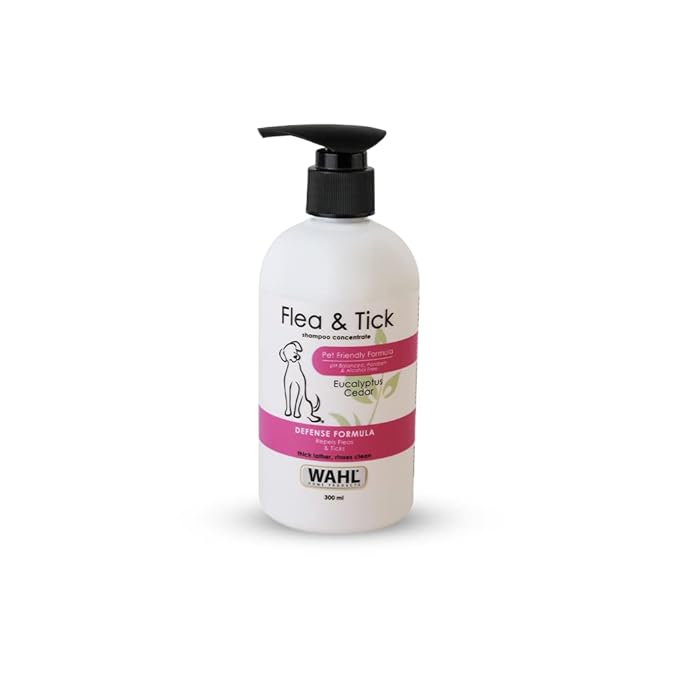 Wahl Flea & Tick Shampoo Eucalyptus Cedar Defense Formula For Dog