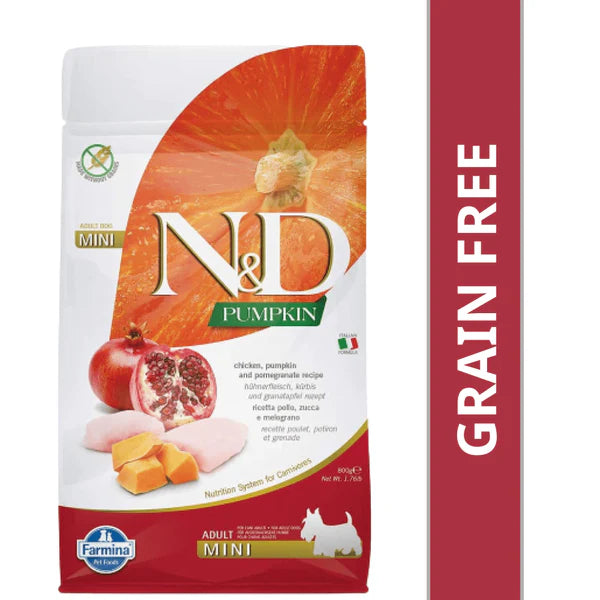 Farmina N&D Pumpkin Chicken & Pomegranate Adult Mini
