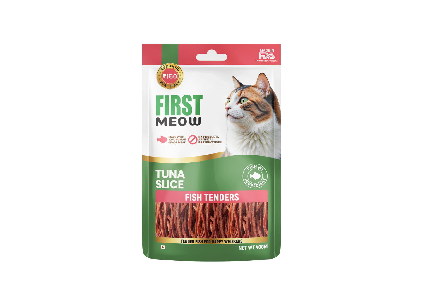 First Meow Tuna Slice 40 Gm