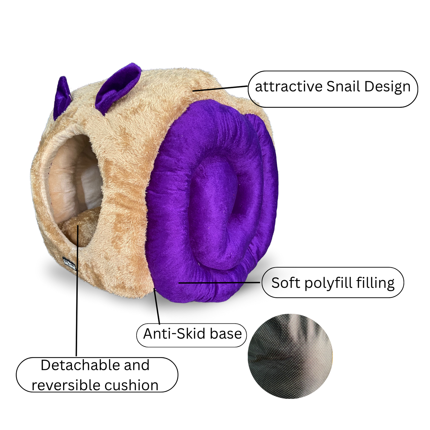 Snail hut Side View in Dehradun