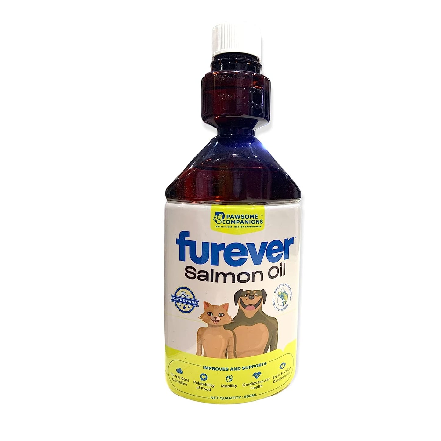 Furever Salmon Oil for Dogs & Cats in Dehradun β Skin & Coat Supplement