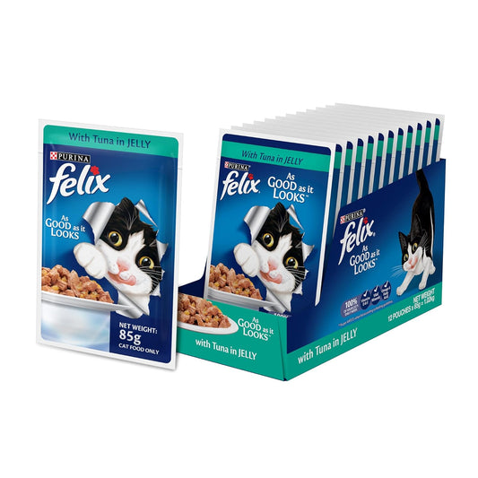 Felix Gravy Adult Tuna | Wet Cat Food | 85 gm Packs