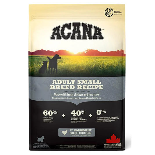 Acana small breed adult dog food in Dehradun. Available at Oh My Pets