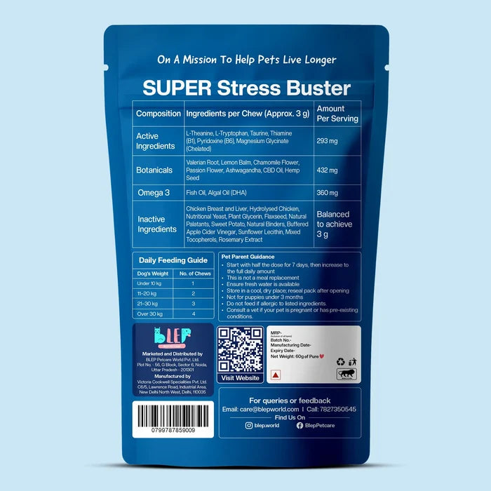 Blep Super Stress Booster 60 gm