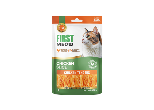 First Meow Chicken Slice 40 Gm