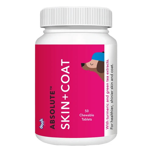 Drools Absolute Skin+Coat Tablets 50 Pcs