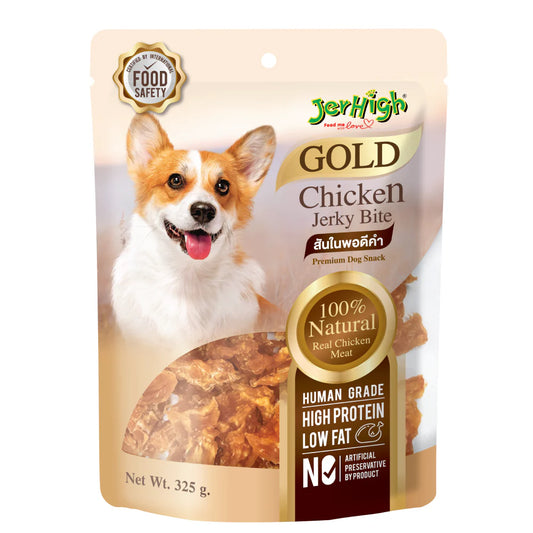 JERHIGH GOLD JERKY BITES 325 GM