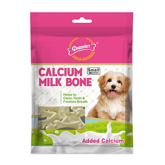 Gnawlers Calcium Milk Bone | All Life Stages | Small