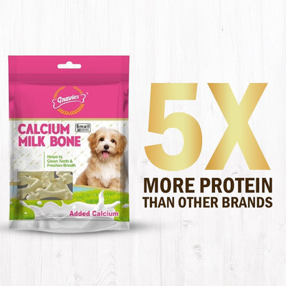 Gnawlers Calcium Milk Bone | All Life Stages | Small