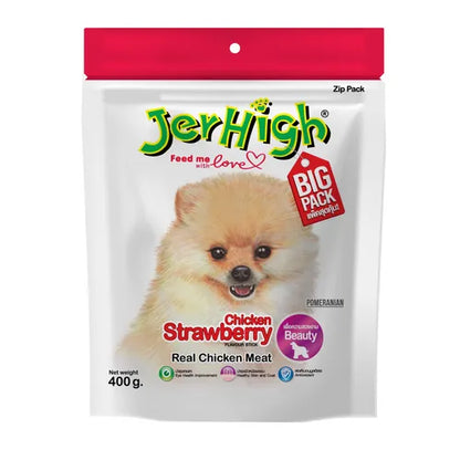 JerHigh Strawberry Stix | Dog Treats