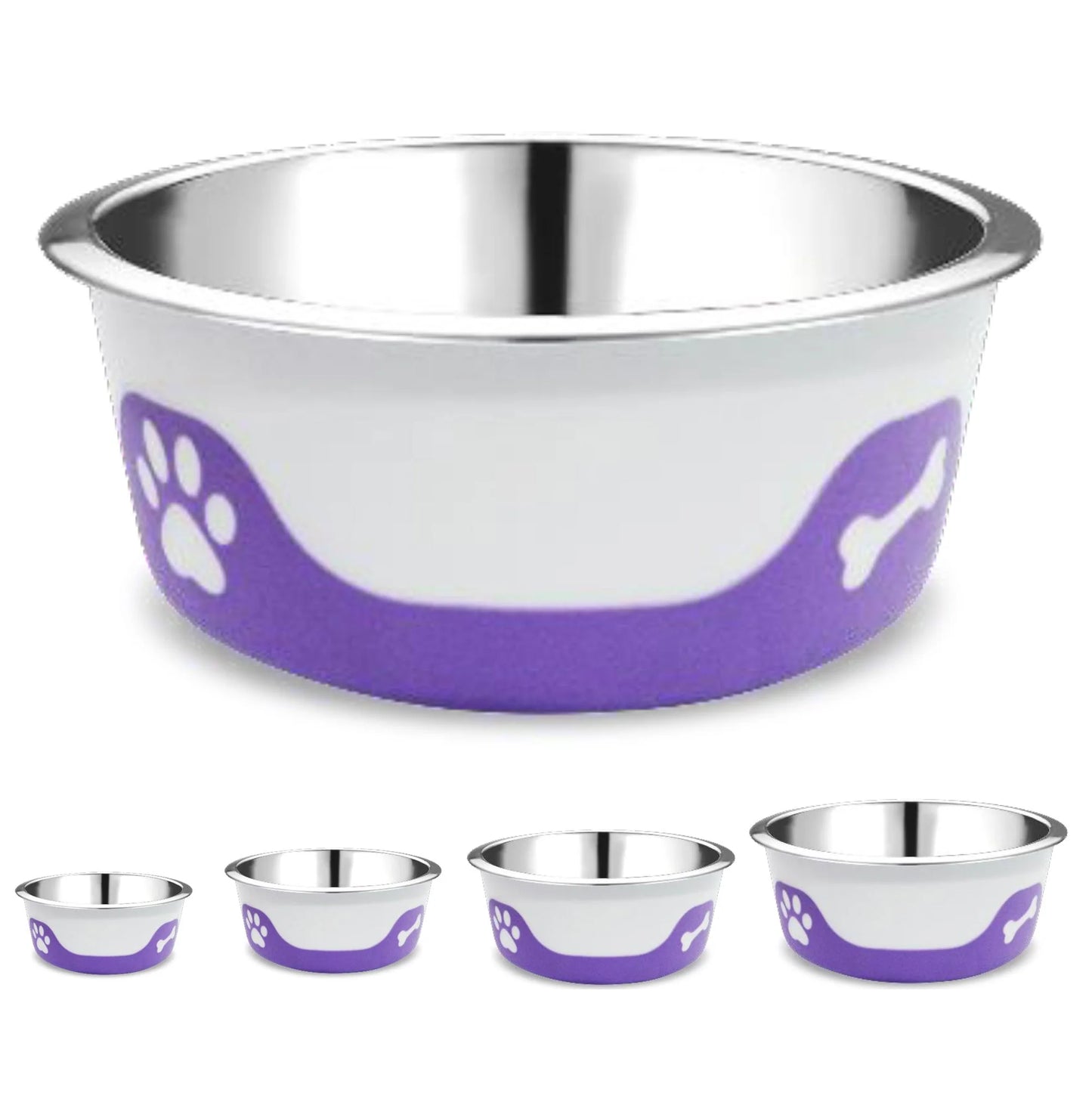 Thermocool Pet Bowl Large |  No-Skid Base | Assorted