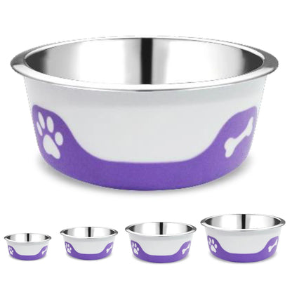 Thermocool Pet Bowl Large |  No-Skid Base | Assorted