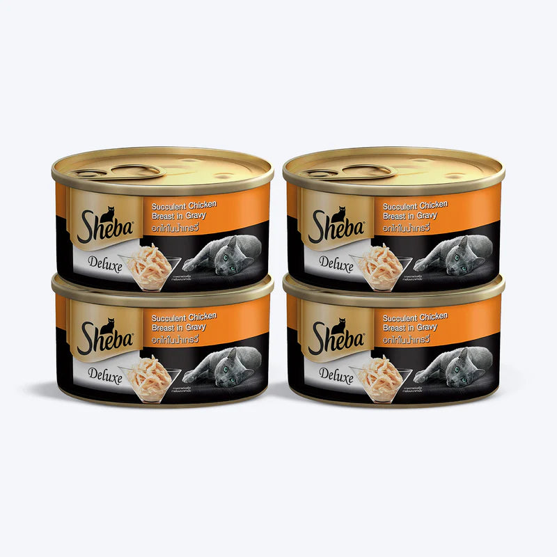 Sheba Deluxe Chicken Breast 85 Gm