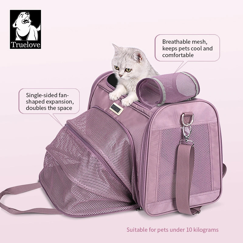 Truelove 1 Side Expandable Duffle Carrier | 47x27x23 cm | Wistful Mauve