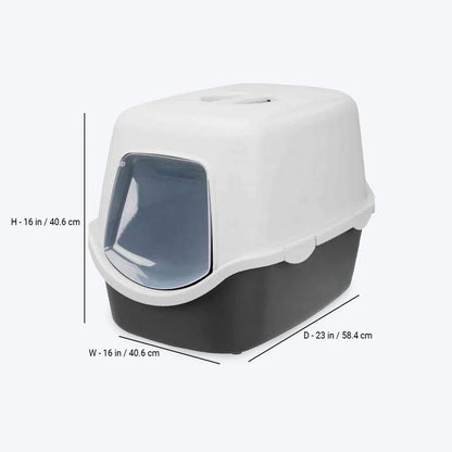 Trixie Vico Cat Litter Tray with Hood | 23 x 16 x 16 inch