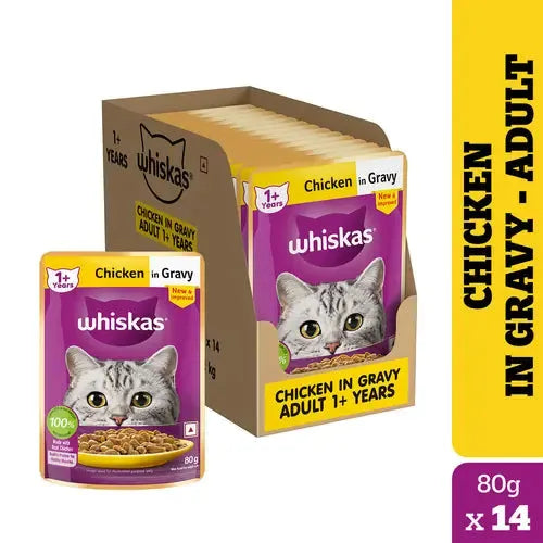 Whiskas Gravy Adult Chicken