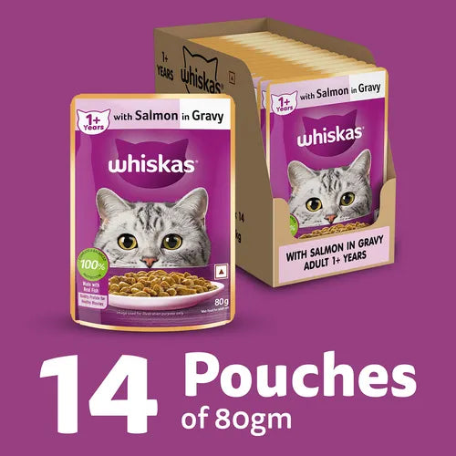 Whiskas Gravy Adult Salmon