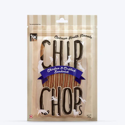 Chip Chops Chicken & Codfish Sandwich