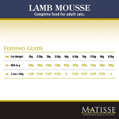 Farmina Matisse Lamb Mousse Adult Cat Wet Food 85 Gm
