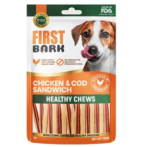 First Bark Chicken & Cod Sandwich 70 gm