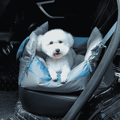 FOFOS Car Seat Carrier & Bed Grey/Blue