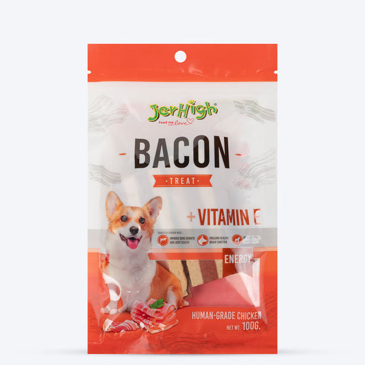 JerHigh Bacon treat for dogs