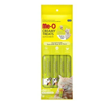 Meo Creamy Treat Tuna with Goat Milk ( Pack of 12)
