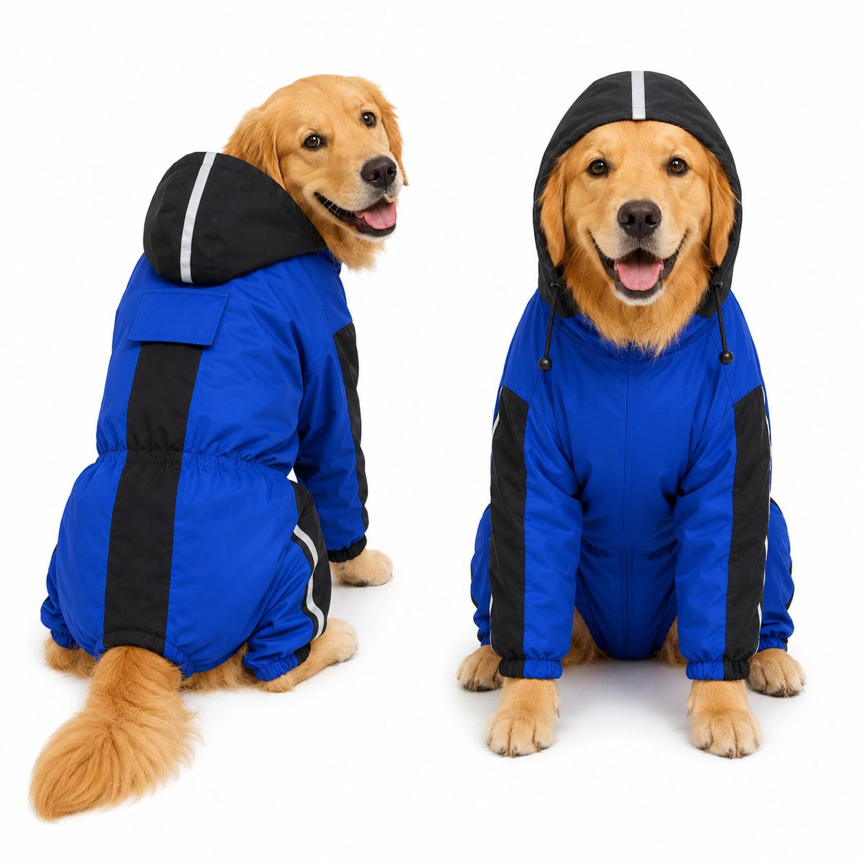 Raincoat with sleeves for Dogs Available in Dehradun