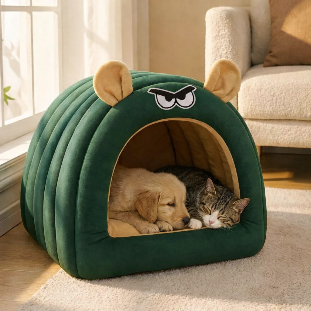 Pets Inside Hut in dehradun