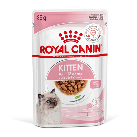 Royal Canin Kitten Wet Food in Gravy | 12x85 gm