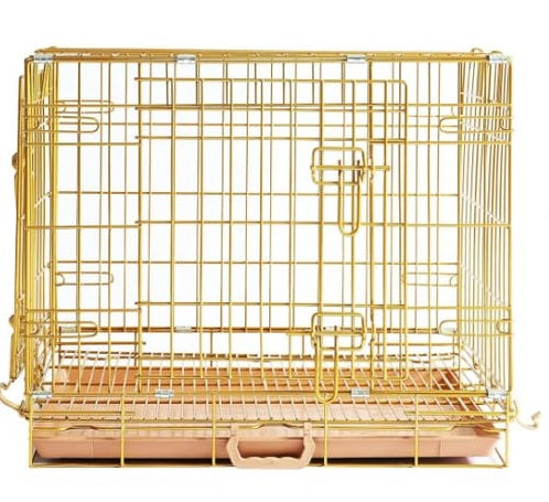 Smarty Pet Premium Metallic Dog Cage 36 Inch