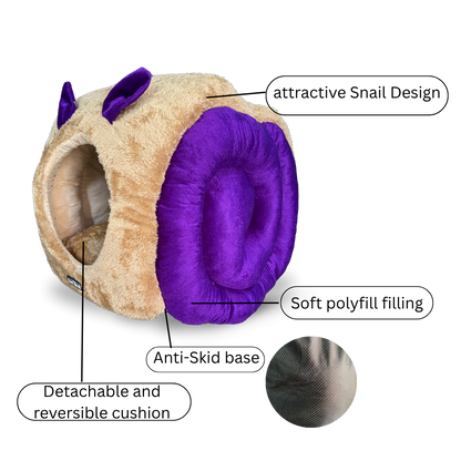 Snail hut Side View in Dehradun