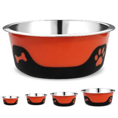 Thermocool Pet Bowl Large |  No-Skid Base | Assorted