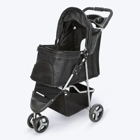 Grey pet stroller available in Dehradun