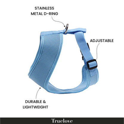 Truelove Harness for Cats and Small Dogs (Red)