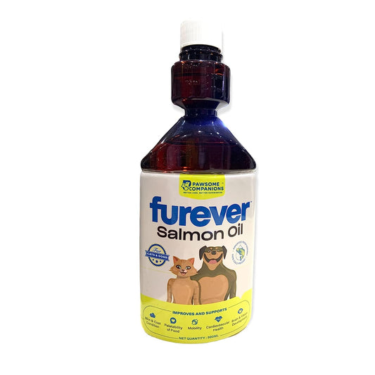 Furever Salmon Oil for Dogs & Cats in Dehradun – Skin & Coat Supplement